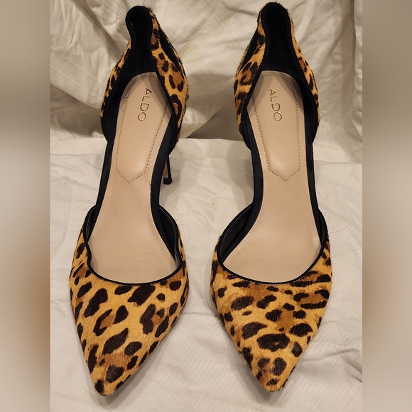 Aldo Leopard Print Heels - Picture 1 of 6